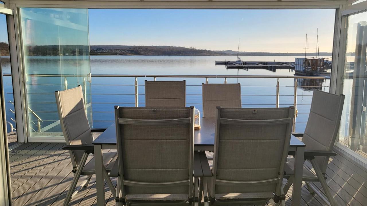 Seehaus Pippa Mit Sauna And Whirlpool Direkt Am See Mucheln Kültér fotó